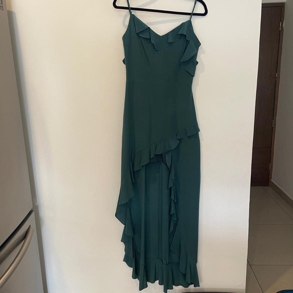 GALA DRESS GREEN